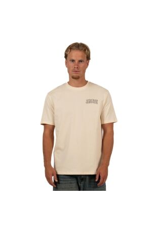 Wrong Friends Wrong Friends walden t-shirt wf1214 Print T-shirts beige