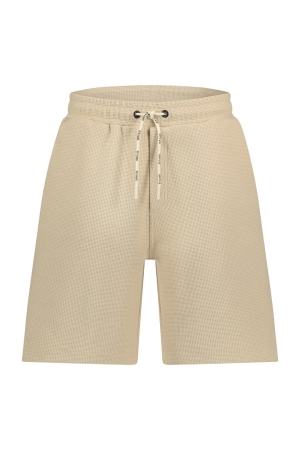 Supply&Co Supply&Co sean waffle sweat short Korte broeken 190 pebble