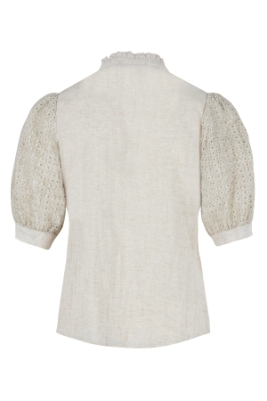 Elvira Casuals Elvira Casuals blouse nina e2 25-015 Blouse 796 ecru