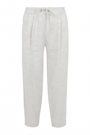 Elvira Casuals Elvira Casuals trouser jayda e2 25-042 Broek 1012 silk ecru