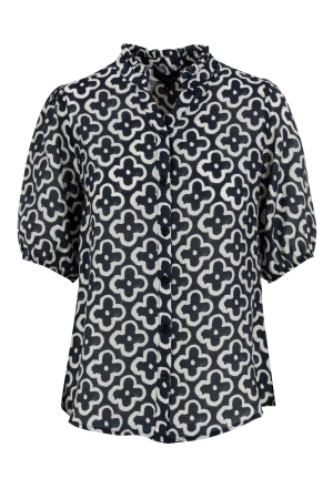 Elvira Casuals Elvira Casuals blouse suus e2 25-064 Blouse 1017 bloom