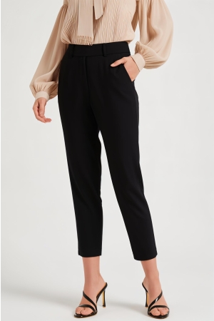 Helena Hart Helena Hart 7611 - broek 7/8ste transfer Broek zwart