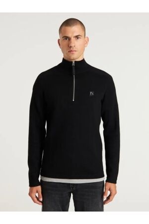 Chasin Chasin oscar half zip e90 - black
