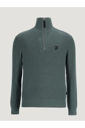 Chasin Chasin oliver half zip e53 - dk.green