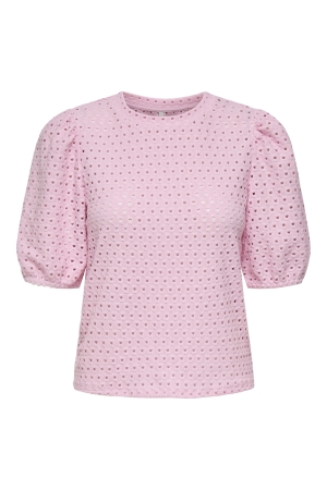 Only Only onlelisa s/s o-neck top box jrs T-shirts roseate spoonbill