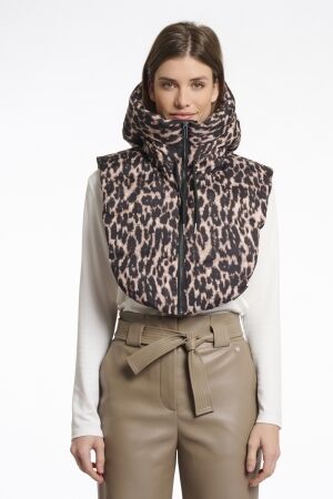 Rino & Pelle Rino & Pelle tabita.7012512 padded bib Jackets 8980 leopard
