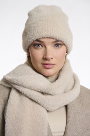 Rino & Pelle Rino & Pelle nadine.5002511 knitted beanie Mutsen 10509 stone
