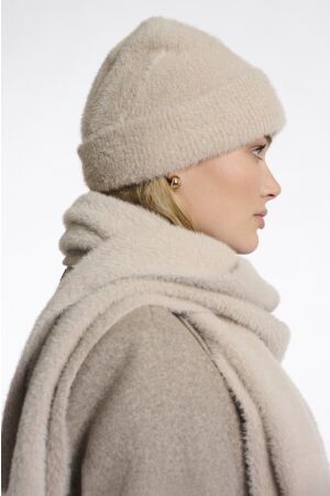 Rino & Pelle Rino & Pelle nadine.5002511 knitted beanie Mutsen 10509 stone