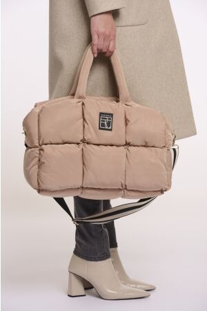 Rino & Pelle Rino & Pelle fabienne.7002511 padded handbag Tassen 10977 light beige 10977 light beige