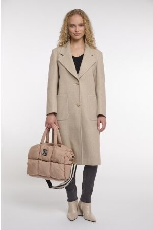 Rino & Pelle Rino & Pelle fabienne.7002511 padded handbag Tassen 10977 light beige