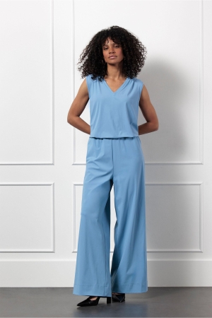 Studio Anneloes Studio Anneloes doortje jumpsuit 12901 Jumpsuit 6000 mid blue