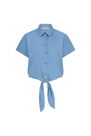 Studio Anneloes Studio Anneloes lena blouse 12922 Blouse 6000 mid blue