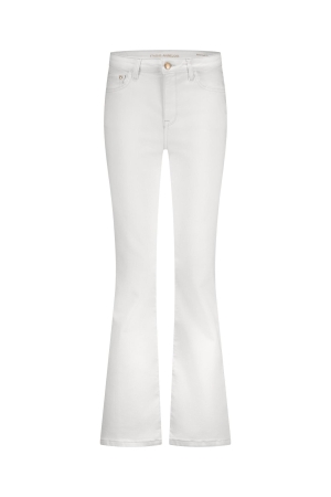 Studio Anneloes Studio Anneloes flair denim trousers 12932 Flare 1100 off white