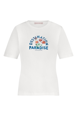 Studio Anneloes Studio Anneloes paradise tshirt 12942 T-shirt Korte mouw 1000 white