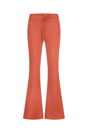 Studio Anneloes Studio Anneloes flair drawstring trousers 12996 Flared 3500 ginger spice