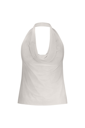 Studio Anneloes Studio Anneloes julie halter top 12985 Tops en Singlets 1700 ecru