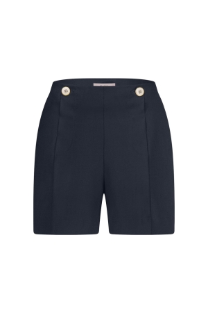 Studio Anneloes Studio Anneloes lisanne bonded shorts 12999 Korte broeken 6900 dark blue