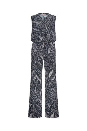 Studio Anneloes Studio Anneloes ellis summer dot jumpsuit 13022 Jumpsuit 6917 dark blue/ecru