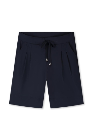 Helena Hart Helena Hart 7612 - short bandplooi transfer Korte broeken marine