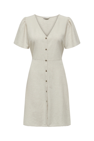 Only Only onlvita life s/s short dress noos wvn Jurken pumice stone