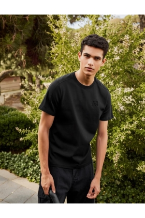 AB Lifestyle AB Lifestyle premium interlock tee T-shirts jet black