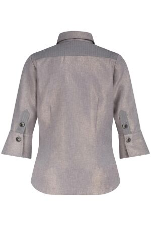 ZIP73 ZIP73 blouse cut-out w25/200/01/730 Blouse 730 sparkling grey