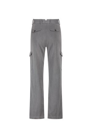 ZIP73 ZIP73 cargo wide leg nvr ending w25/202/01/020 Cargobroeken 020 light grey