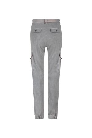 ZIP73 ZIP73 woven cargo pants w25/223/01/730 Cargobroeken 730 sparkling grey