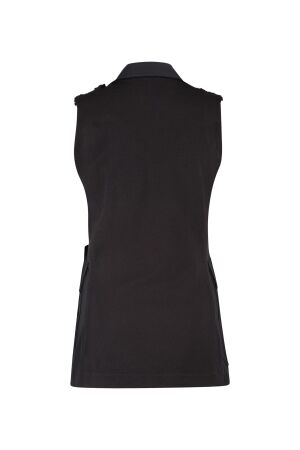 ZIP73 ZIP73 gilet long cargo teddy w25/603/02/001 Gilets 001 black