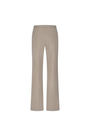 Red Button Red Button bibette punta pinstripe l32 srb4624 Flared warm taupe