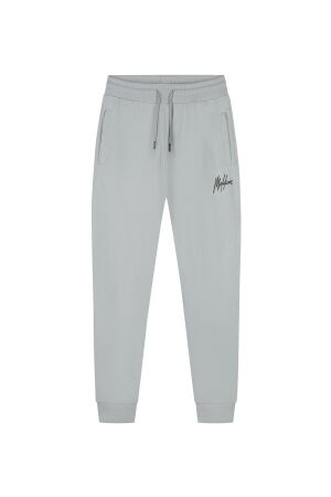 Malelions Malelions striped signature sweatpants mm1-aw25-09 Trainingsbroeken 691 ocean grey