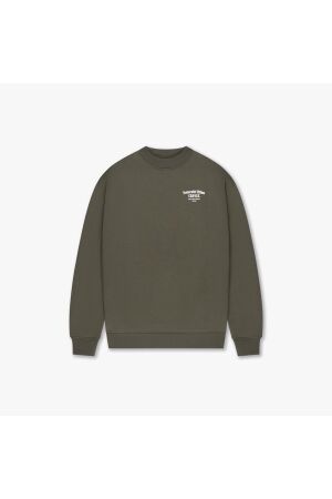 Croyez Homme Croyez Homme fraternit? sweater cr1-fw25-07 Sweater 2401 dusty olive