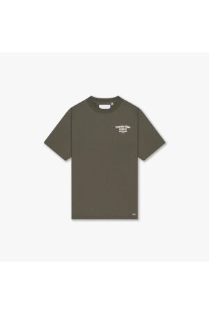 Croyez Homme Croyez Homme fraternit? t-shirt cr1-fw25-09 Print T-shirts 2401 dusty olive