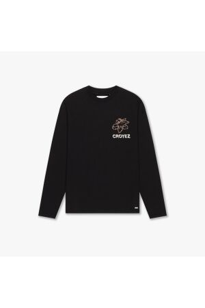 Croyez Homme Croyez Homme gardener longsleeve t-shirt cr1-fw25-25 Longsleeves 2900 black