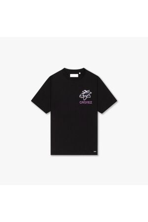 Croyez Homme Croyez Homme gardener t-shirt cr1-fw25-27 Print T-shirts 2904 black/purple