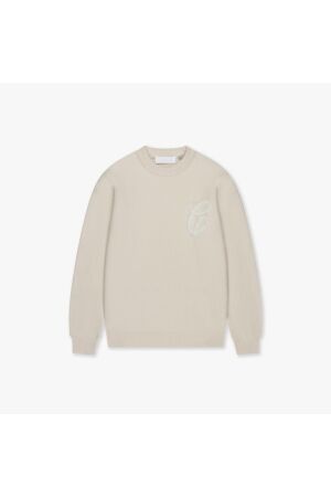 Croyez Homme Croyez Homme fluffy essence knit sweater cr2-fw25-05 Sweater 2102 cream 2102 Cream