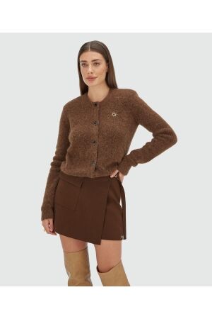 Josh V Josh V pauline jv-2508-0201 Vest 585 dark brown melange