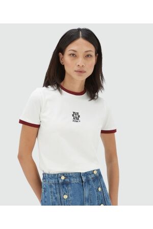 Josh V Josh V loren jv-2510-0001 T-shirt Korte mouw 033 off white 033 off white