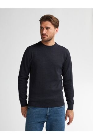 Petrol Petrol knitwear round neck basic m-ros-kwr201 Trui 5120 sky captain