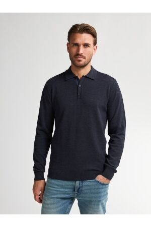 Petrol Petrol knitwear polo m-3050-kwc204 Poloshirts 5092 royal navy