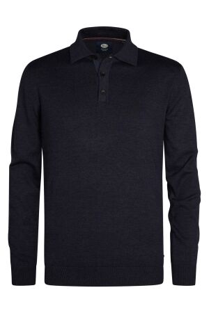 Petrol Petrol knitwear polo m-3050-kwc204 Poloshirts 5092 royal navy