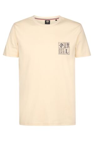 Petrol Petrol t-shirt ss m-3050-tsr670 Print T-shirts 1108 raw sand