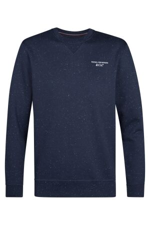 Petrol Petrol sweater round neck m-3050-swr346 Sweater 5090 deep capri