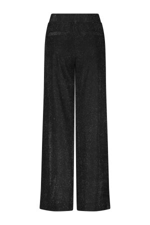 Tramontana Tramontana wide-leg trousers sparkles  c49-18-101 Broek 009000-black