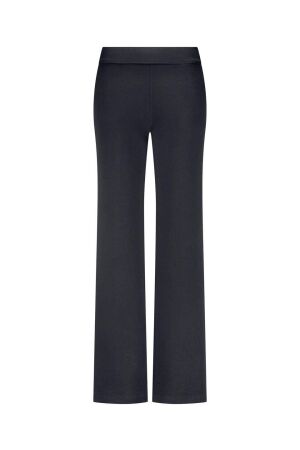 Tramontana Tramontana structured wide-leg trousers e01-18-101 Broek 009000-black