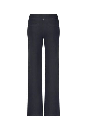 Tramontana Tramontana structured wide-leg trousers e01-18-101 Broek 009000-black