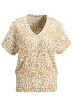 Tramontana Tramontana top sand paradise  k04-16-401 spec. Tops en Singlets 009989-printbeiges