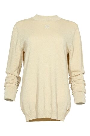 Maicazz Maicazz road wi25.70.212 T-shirt Lange mouw sand lurex