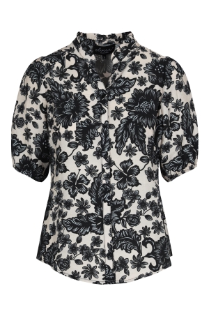 Elvira Casuals Elvira Casuals blouse clio e3 25-029 T-shirt Korte mouw 117 palma