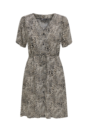 Only Only onlevida s/s short dress wvn noos Zomerjurkjes pumice stone alma heart leo